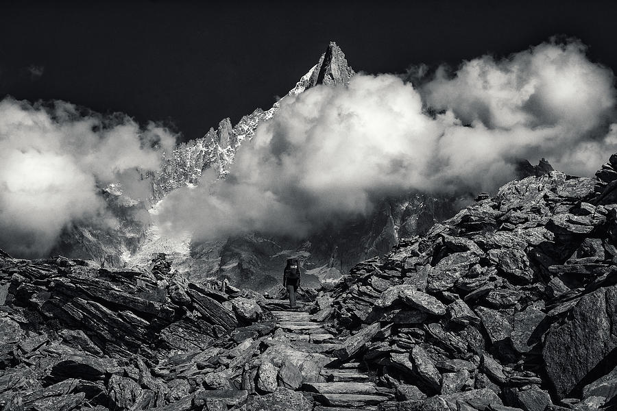 Rocky Path Photograph by Mihai Ian Nedelcu