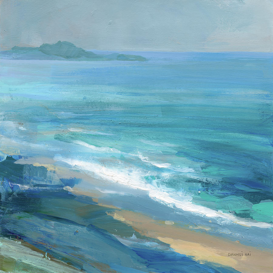 Mountain Painting - Rocky Shoreline II by Danhui Nai