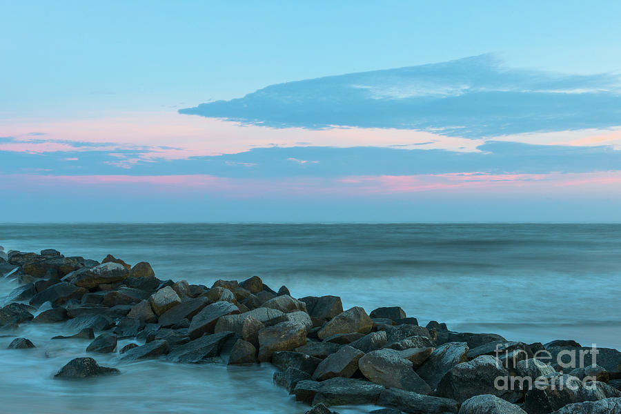 Sunset Photograph - Rocky Shores Sunrise by Dale Powell