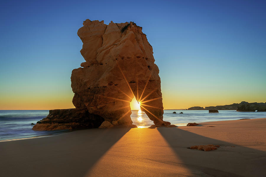 Sunset Photograph - Rocky Sunburst by Michael Blanchette Photography