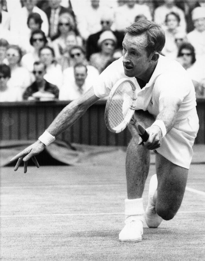 Rod Laver Photograph by Central Press