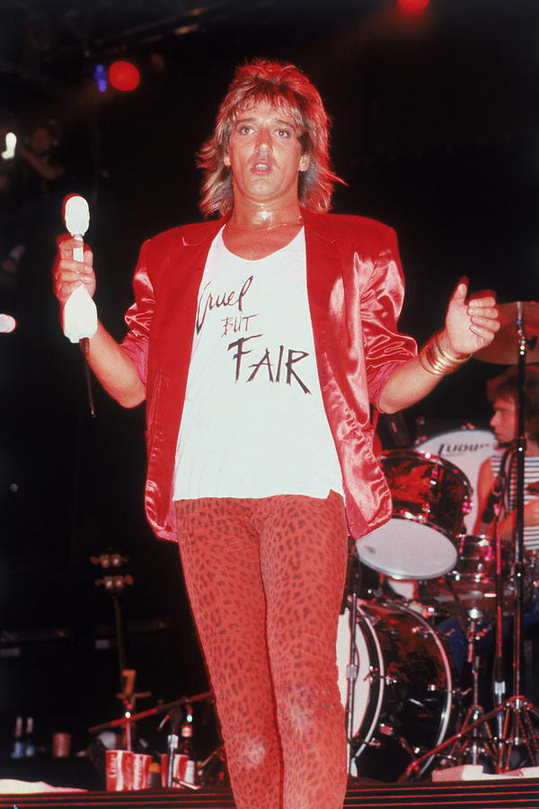 Rod Stewart In New York Photograph by Keystone - Pixels