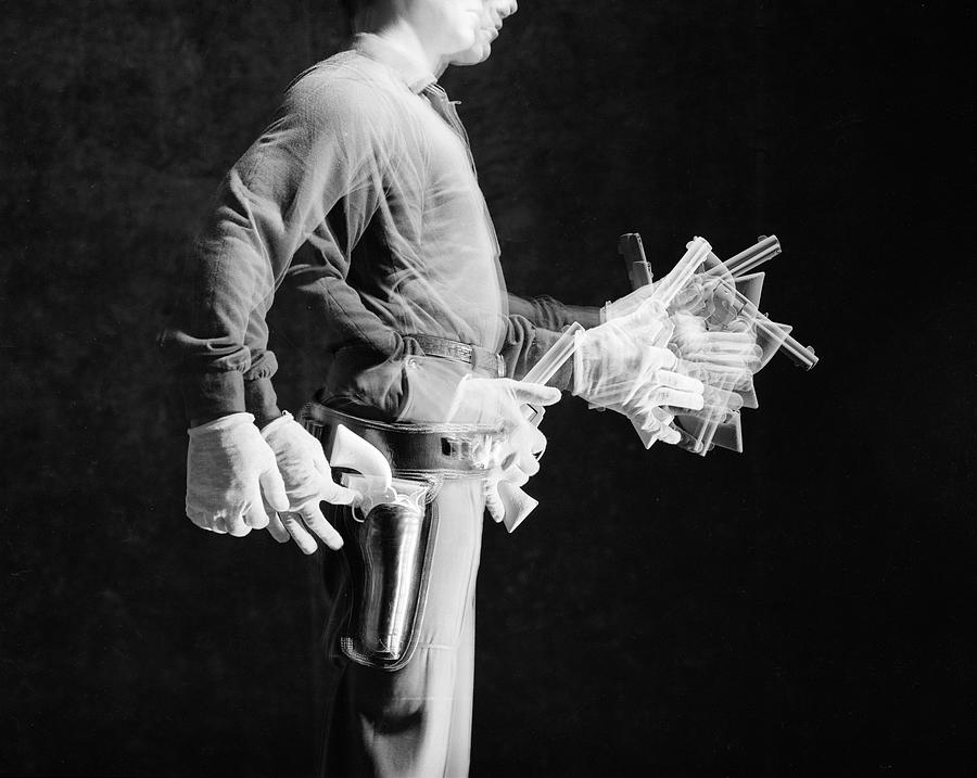 Rodd Redwing Holsters Revolver Photograph by Ralph Crane