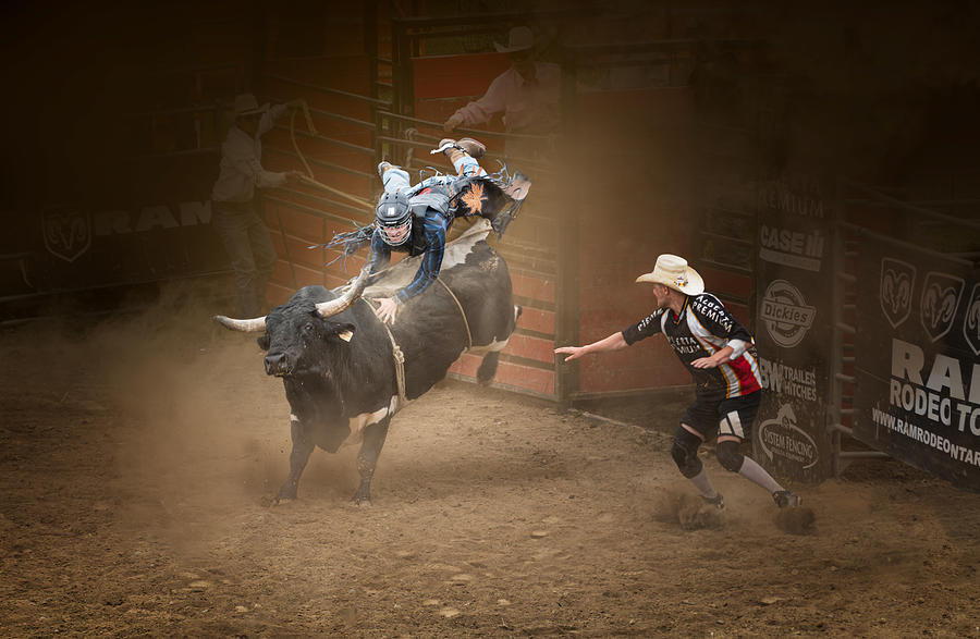 Action Photograph - Rodeo 2022 #8 by Little7
