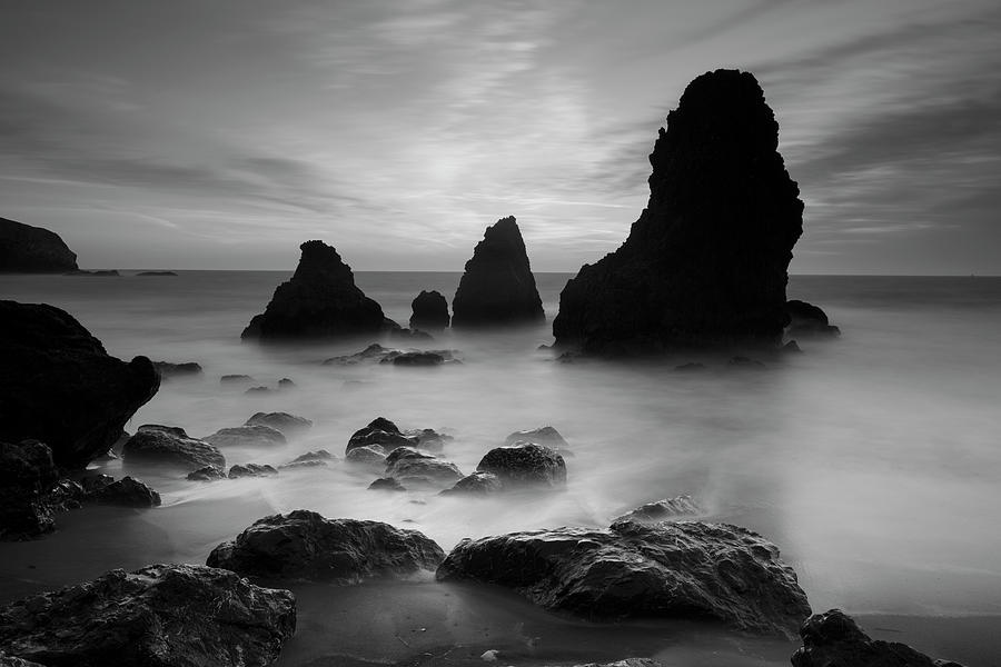 Rodeo Beach I, Black And White Photograph by Moises Levy - Fine Art America