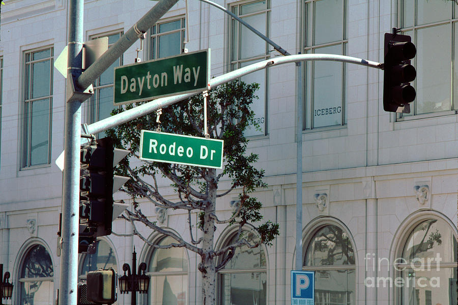 Rodeo Drive Street Sign  Famous Street Signs - Popular Street Signs  Customized