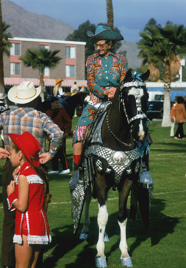 Rodeo Finery Photograph by Slim Aarons