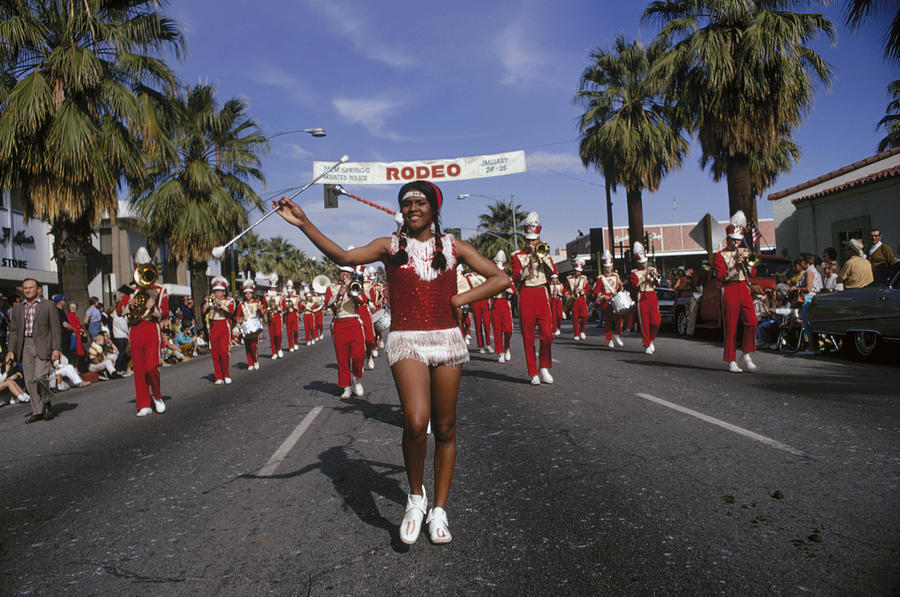 Rodeo Parade Photograph by Slim Aarons