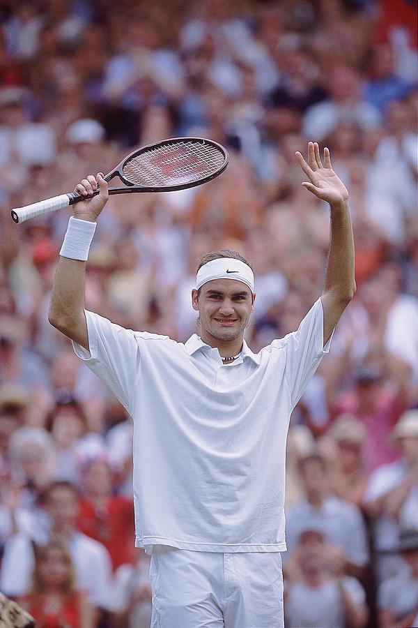 Tennis Photograph - Roger Federer by Clive Brunskill
