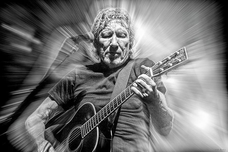 Roger Waters Musician Mixed Media