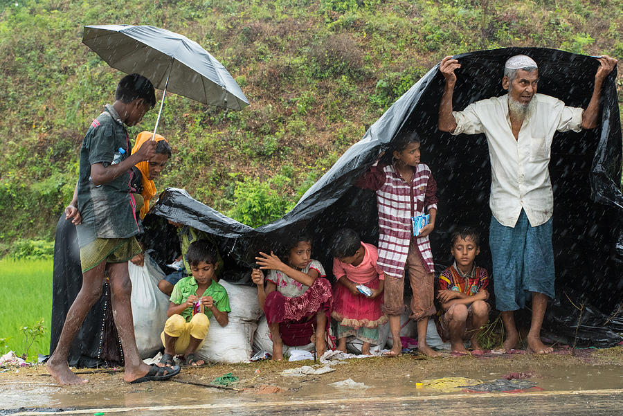 Rohingya Photograph - Rohingya Refugee Crisis by Azim Khan Ronnie