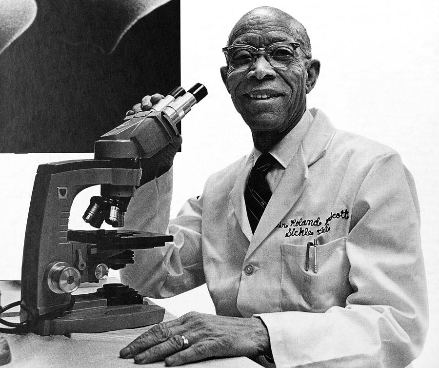 Howard University Photograph - Roland Scott, American Medical by Science Source