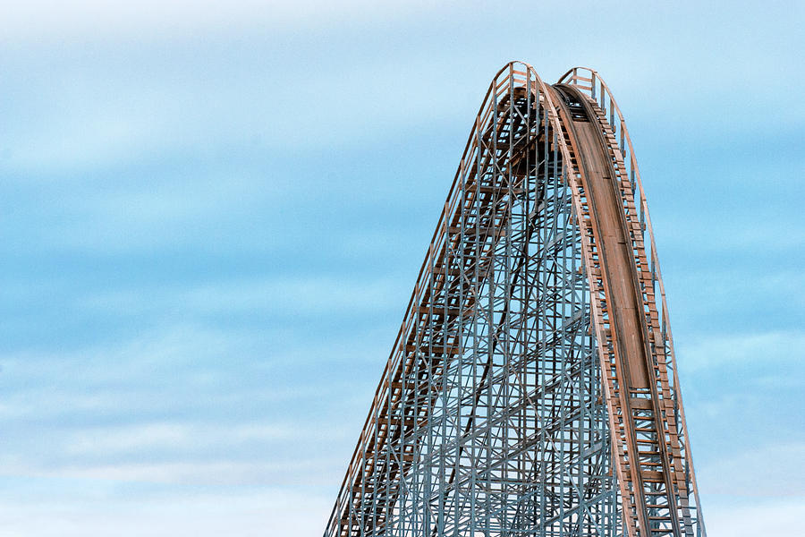 Roller Coaster Photograph by Todd Klassy
