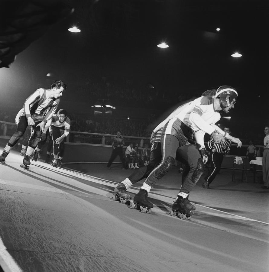 Roller Derby Photograph by Archive Photos