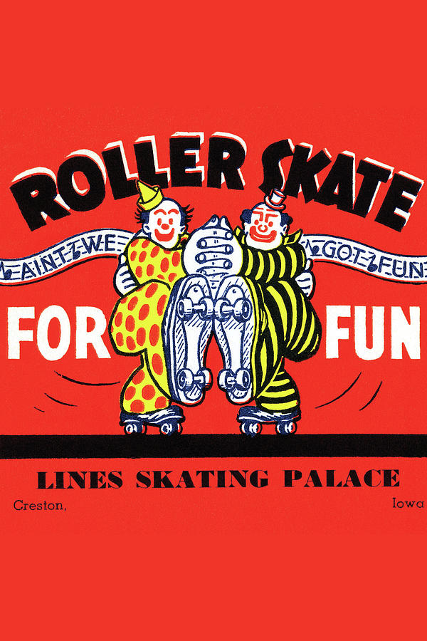 Roller Skate For Fun Painting by Unknown