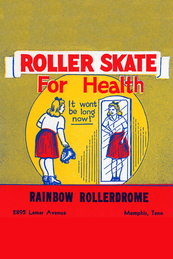 Roller Skate for Health Painting by Unknown