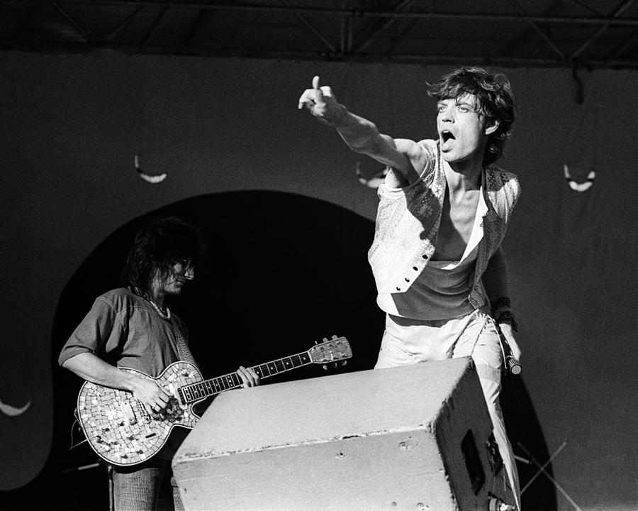 Rolling Stones Live Photograph by Larry Hulst Rolling Stones Live Photograph by Larry Hulst