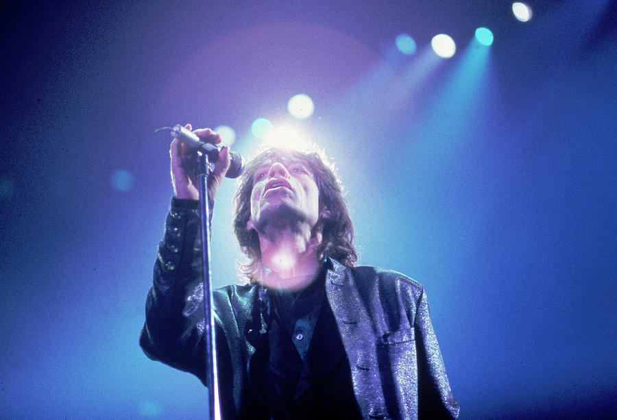 Mick Jagger Photograph - Rolling Stones On Voodoo Lounge Tour by Dmi