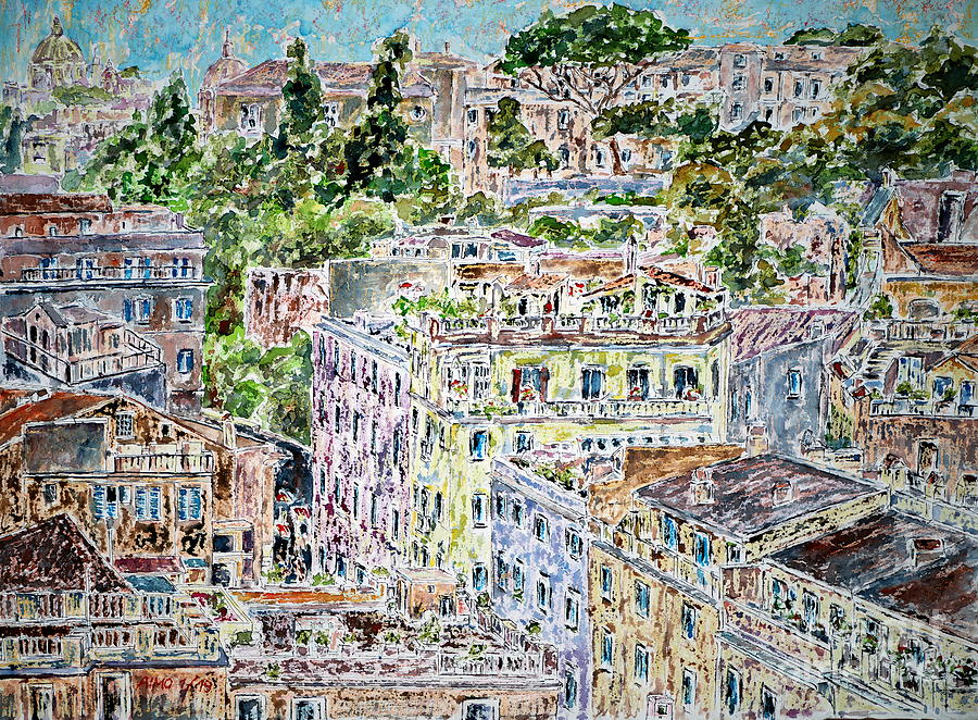 Roma Painting by Almo M