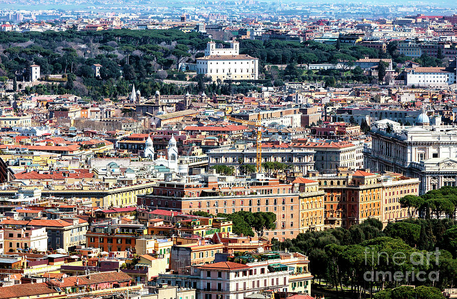 Roma Cityscape Photograph by John Rizzuto