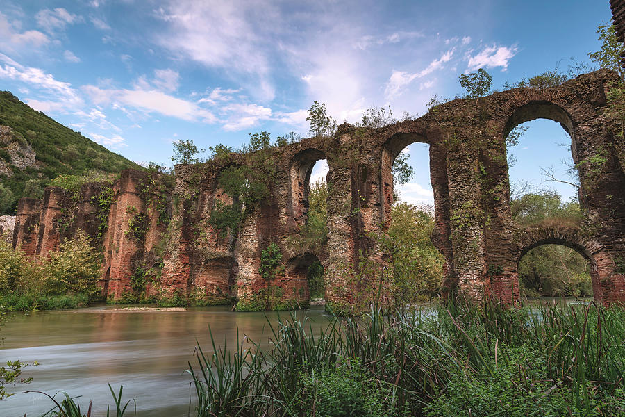 Roman Aqueduct II Photograph by Elias Pentikis