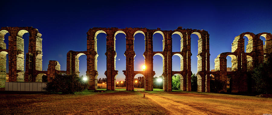 Roman Aqueduct of Merida Photograph by Weston Westmoreland