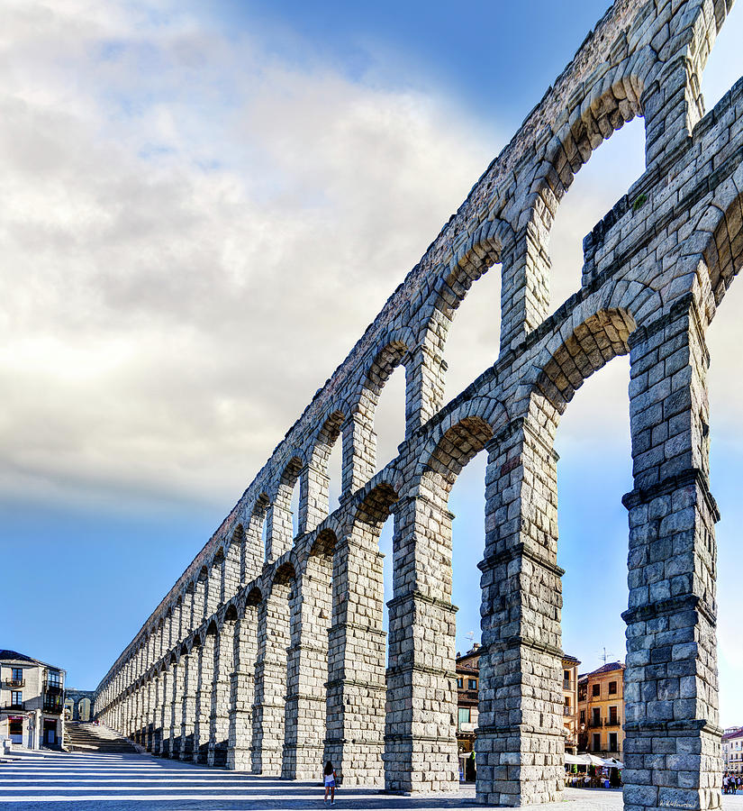 Roman Aqueduct of Segovia Photograph by Weston Westmoreland
