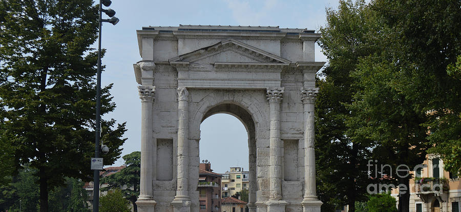 Roman Archway dei Gavi Verona Photograph by Aicy Karbstein