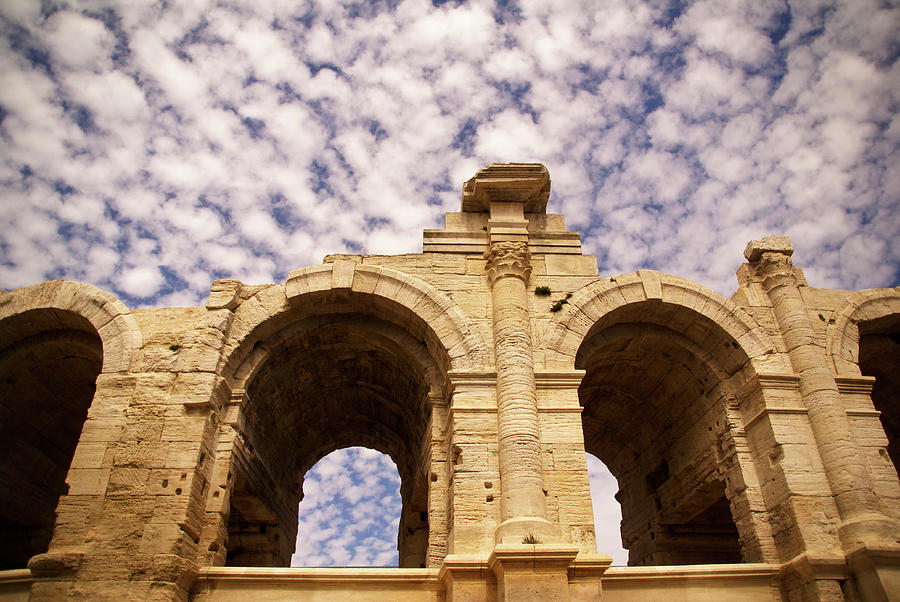 Roman Arena In Arles Photograph by Lola L. Falantes