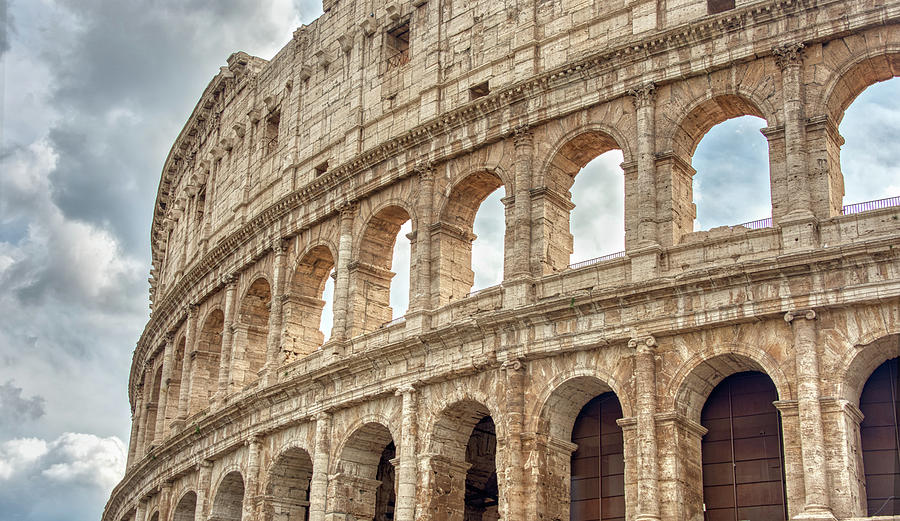 Roman Coliseum Up Close Photograph by Gary Slawsky