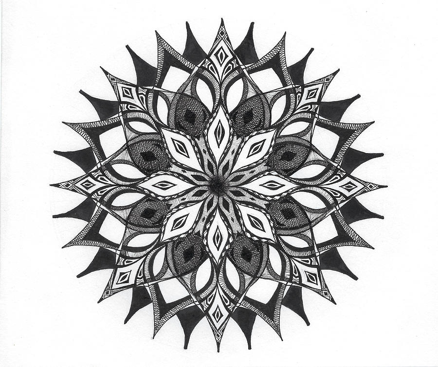 Mandala Digital Art - Roman Mandala by Nicky Kumar