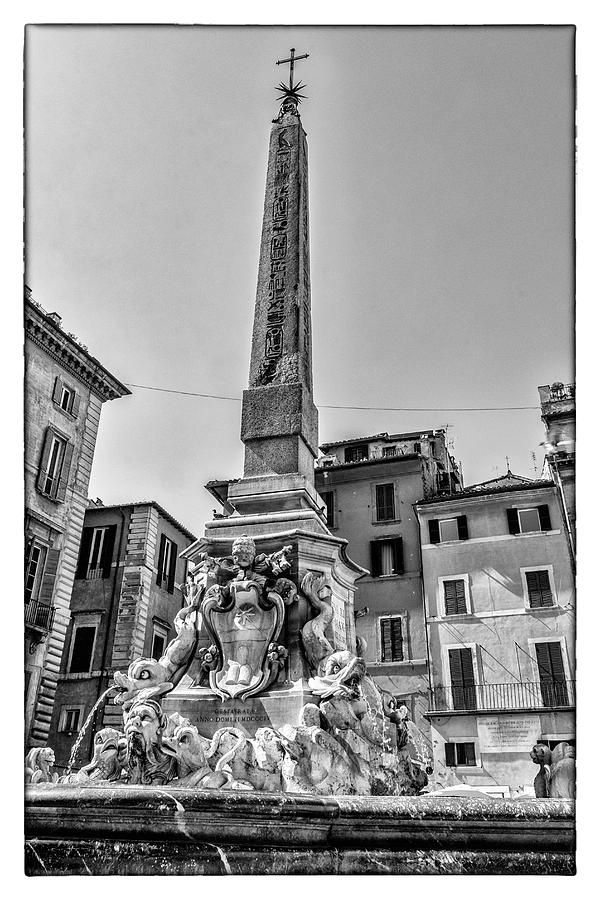 Roman Obelisk Photograph by Wolfgang Stocker