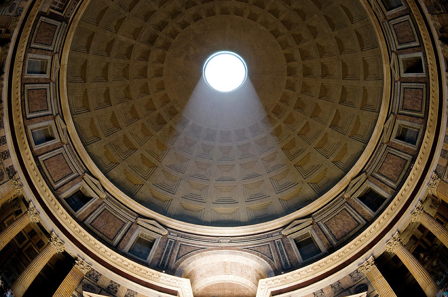 Roman Pantheon Photograph by Ak2