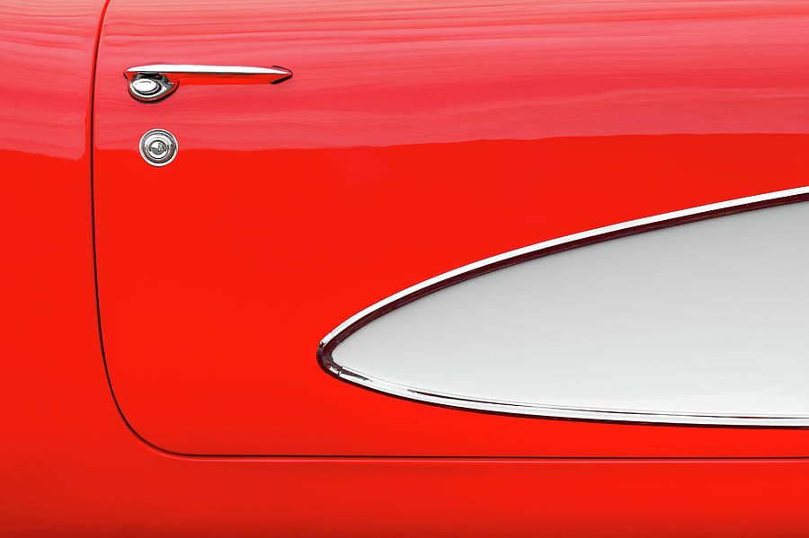Roman Red Corvette Photograph by Todd Klassy