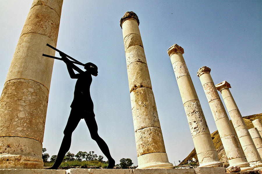 Beit Shean Roman ruins, Israel by Jim White Napaman Beit Shean Roman ruins, Israel by Jim White Napaman