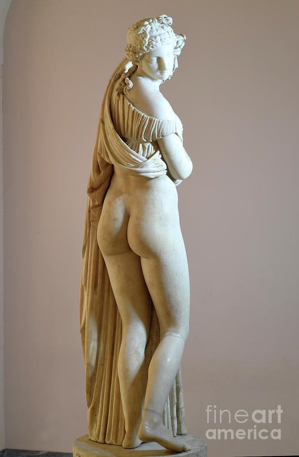 Venus Callipygian, Kallipygos, by Unknown artist, 1st Century