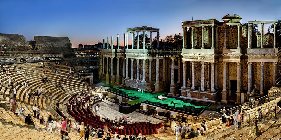 Roman Theater of Merida 01 Photograph by Weston Westmoreland