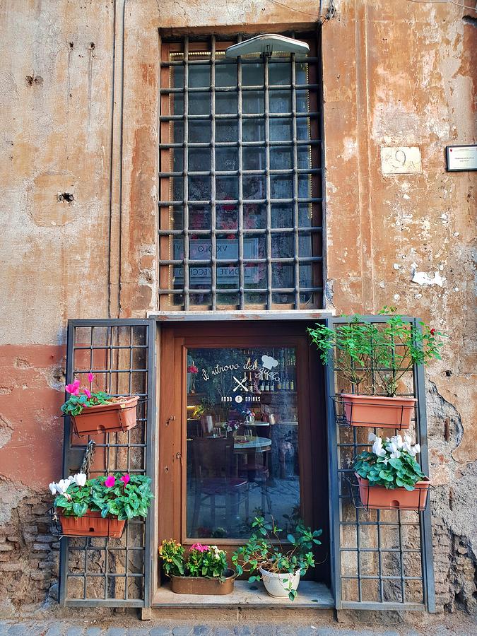 The Roman Window Photograph by Andrea Whitaker