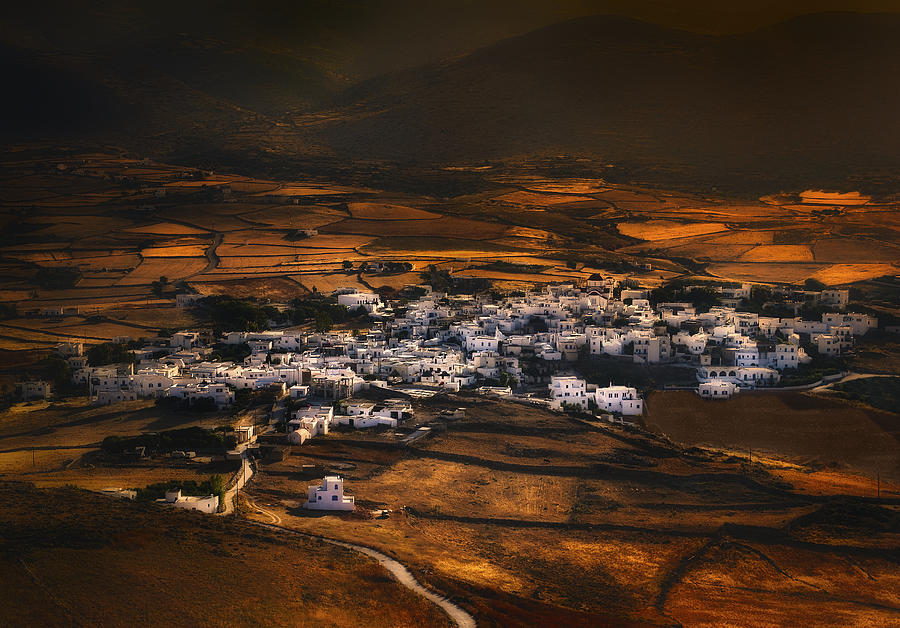 Romancing A Village Photograph by Geoffrey Gammon