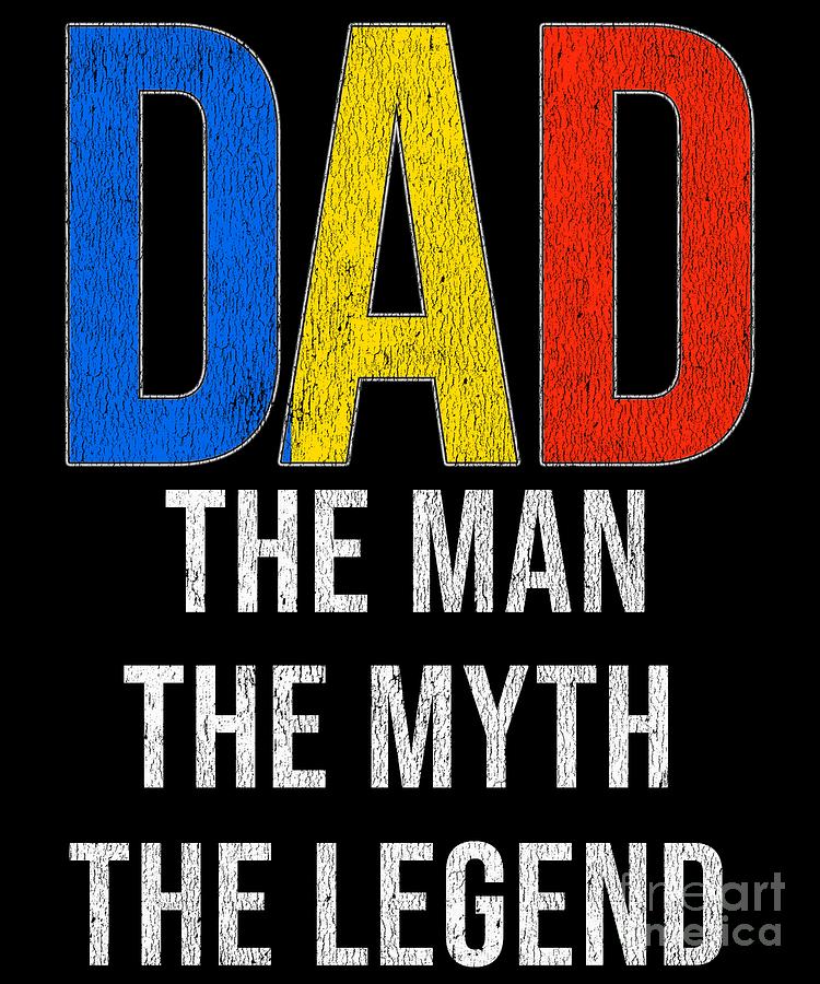 Romania Dad Fathers Day Digital Art by Jose O Pixels