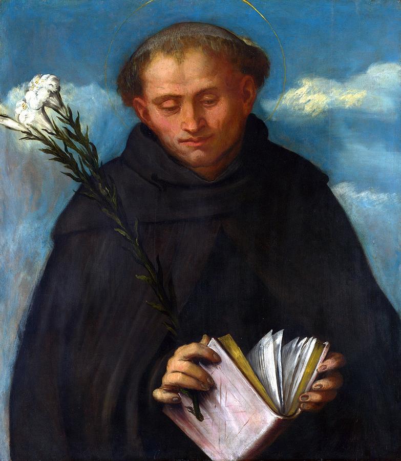 Romanino, Girolamo - Saint Filippo Benizzi Painting