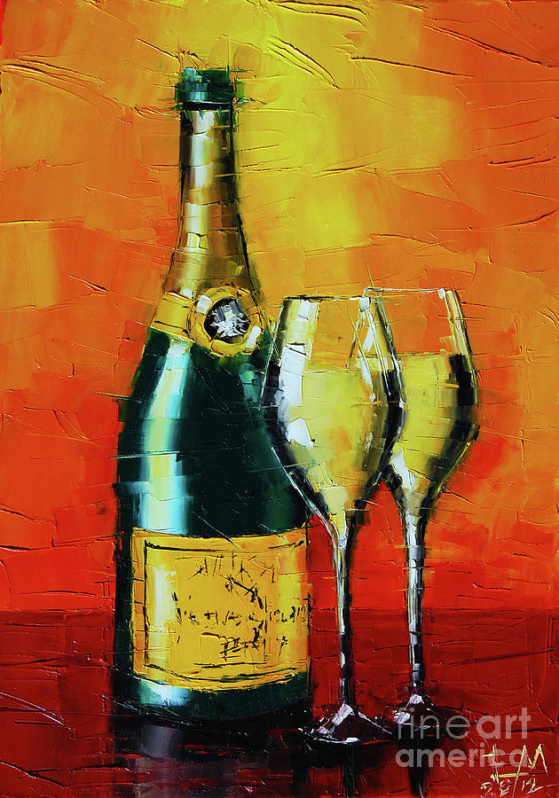 Celebration Painting by Mona Edulesco