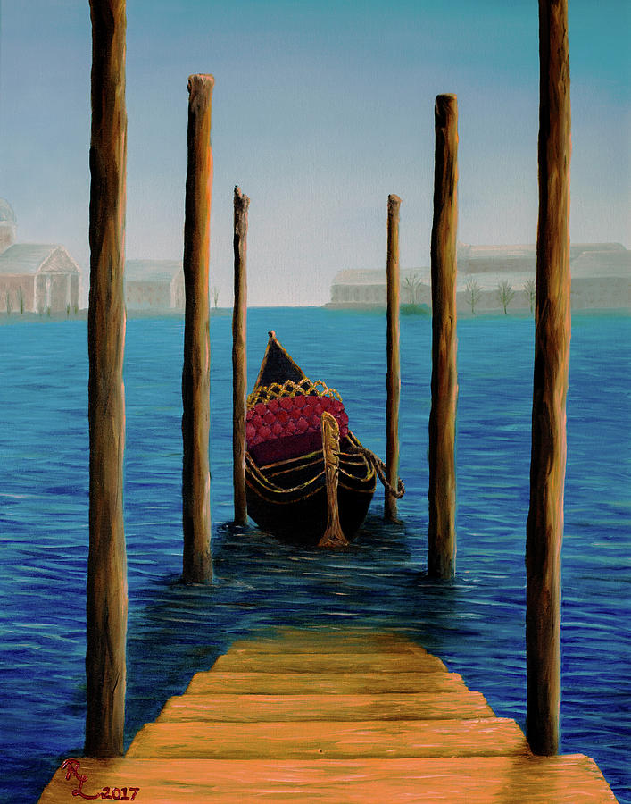 Romantic Solitude Painting by Renee Logan