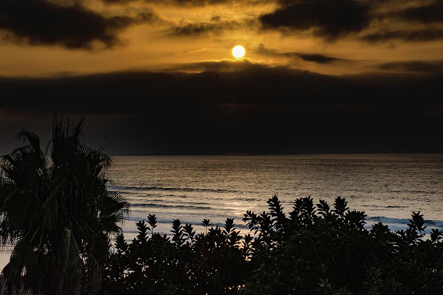 Romantic sunset by Atlantic Photograph by Robert Grac