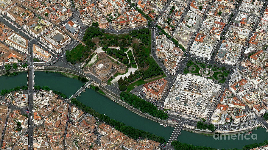 Rome Photograph by Airbus Defence And Space / Science Photo Library