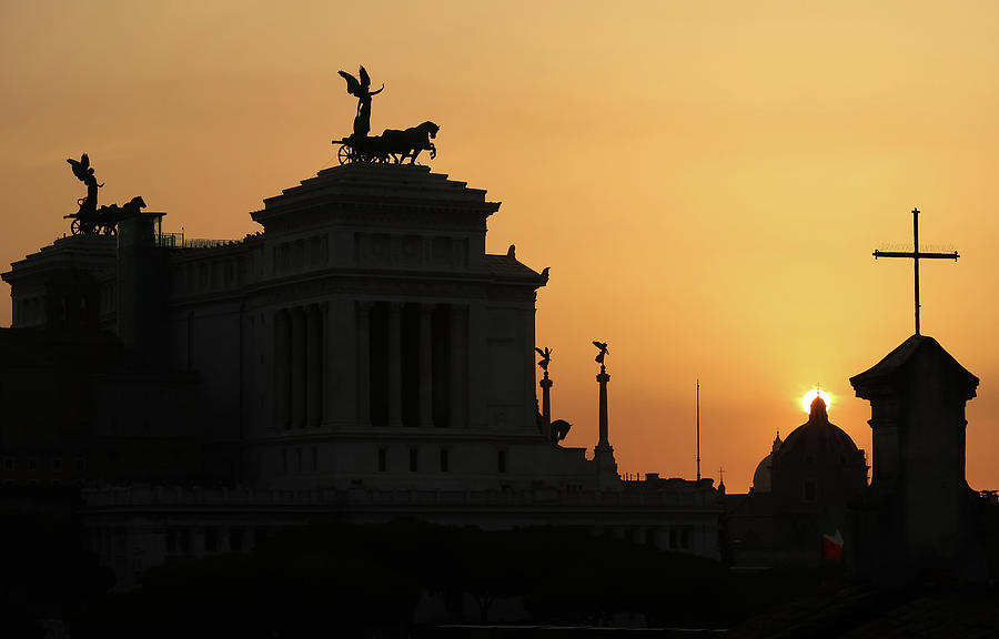 Rome at Sunset by Robert Blandy Jr Rome at Sunset by Robert Blandy Jr
