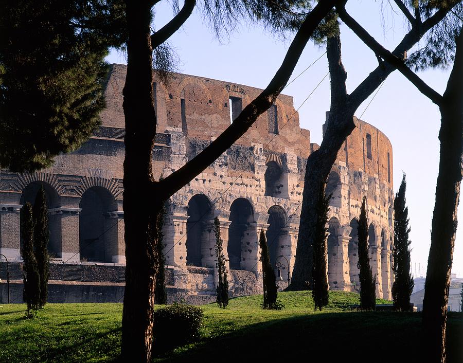 Rome, Coliseum, Italy Digital Art by Giovanni Simeone