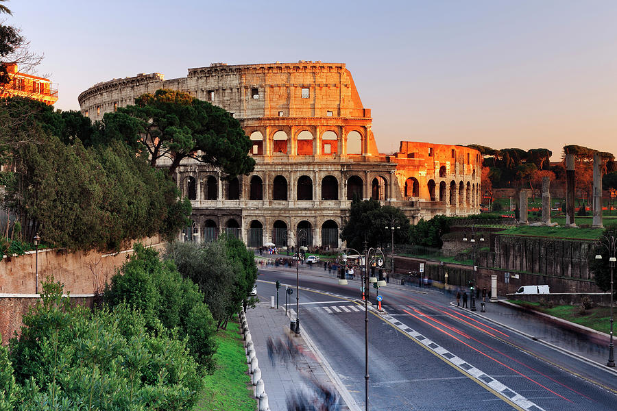 Rome, Coliseum, Italy Digital Art by Riccardo Spila