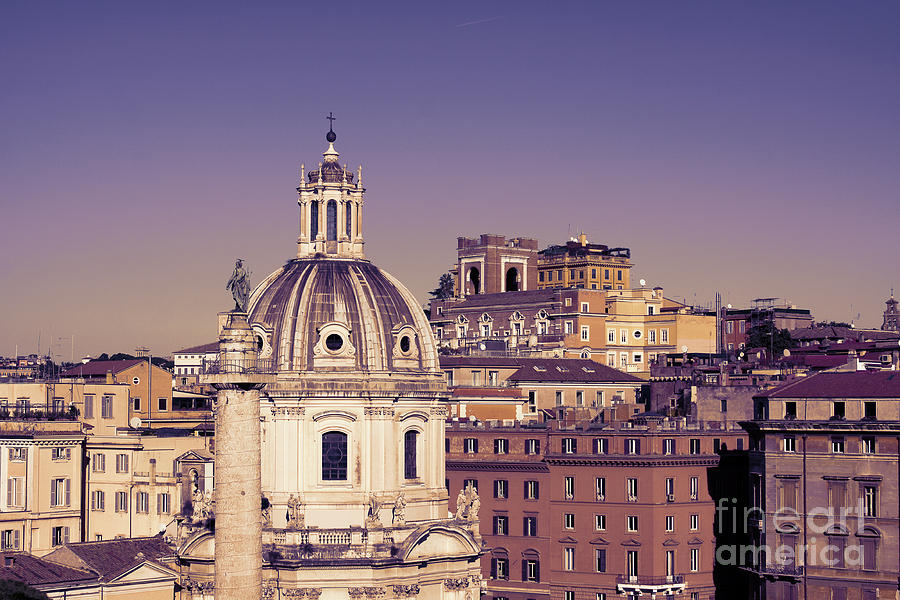 Rome - Panorama Photograph by Stefano Senise
