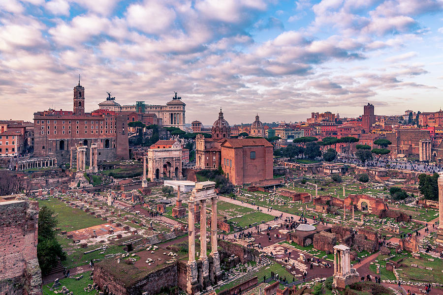 Rome, Past and Present Photograph by ProPeak Photography